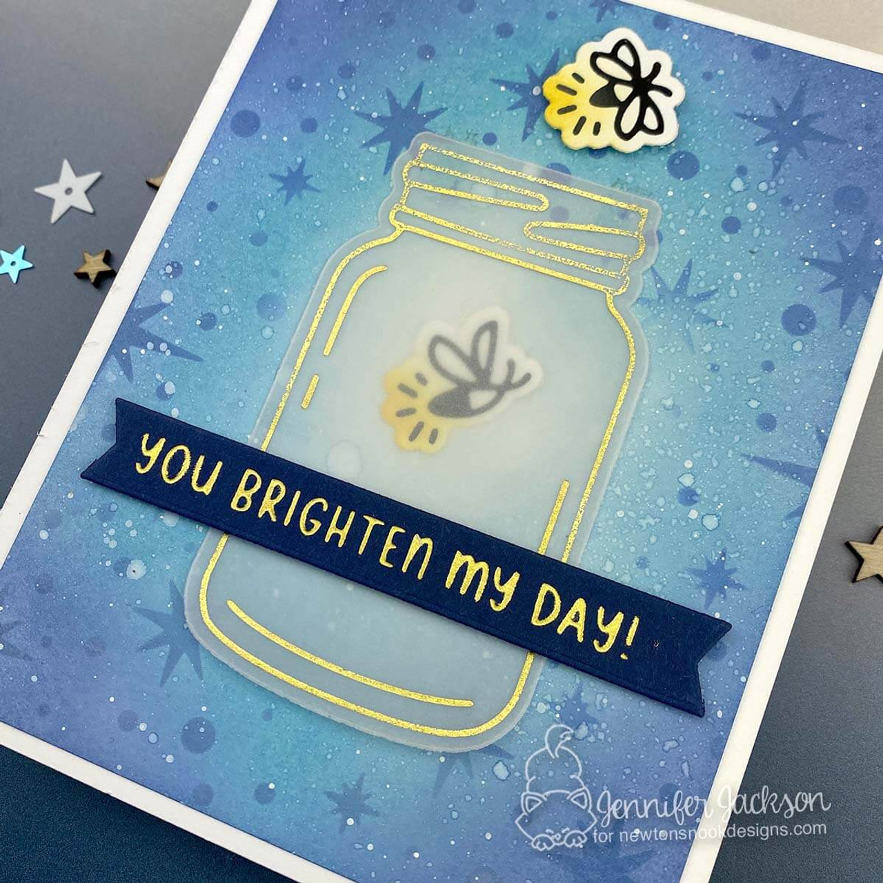 Newton's Nook Designs: Seas the Day Slimline Card by July Guest