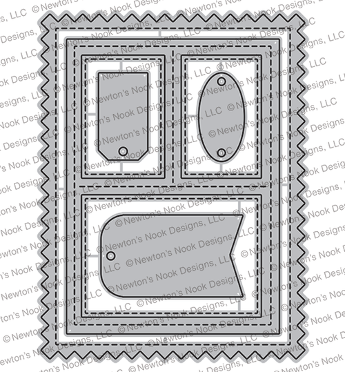 Frames & Tags Die Set ©2024 Newton's Nook Designs