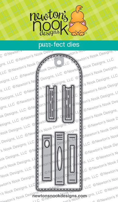 Bookmark II Die Set ©2024 Newton's Nook Designs