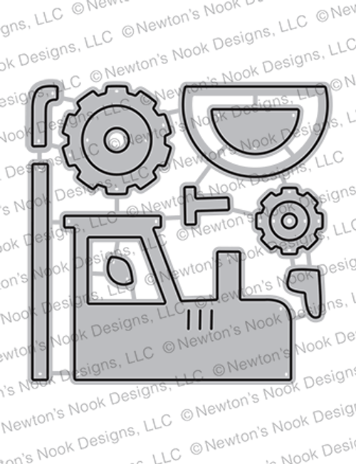 Tractor Die Set ©2024 Newton's Nook Designs