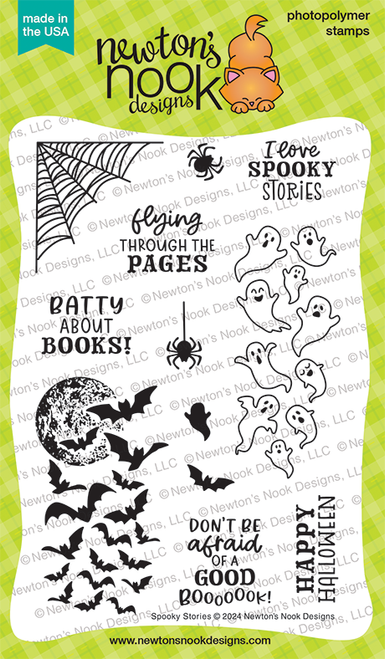 Spooky Stories Stamp Set ©2024 Newton's Nook Designs