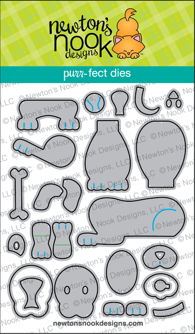 Dog Builder Die Set ©2026 Newton's Nook Designs