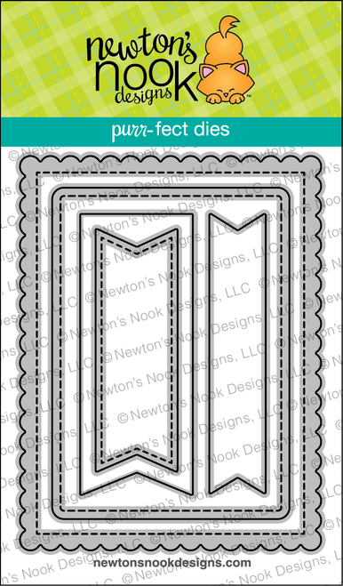 Frames & Flags Die Set ©2017 Newton's Nook Designs