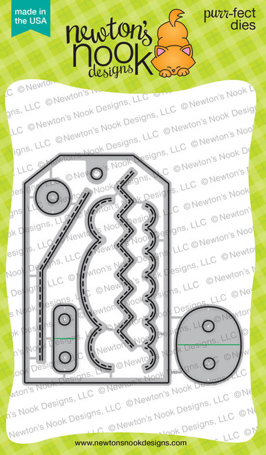 Fancy Edges Tag Die Set ©2017 Newton's Nook Designs
