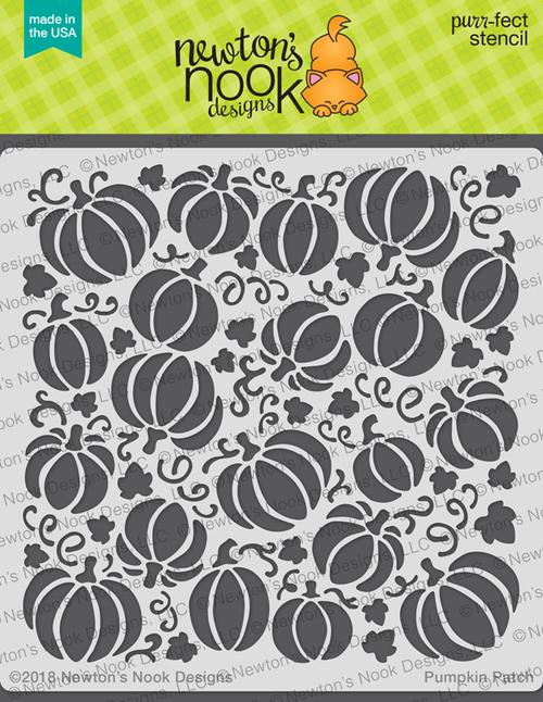 Pumpkin Patch Stencil ©2018 Newton's Nook Designs