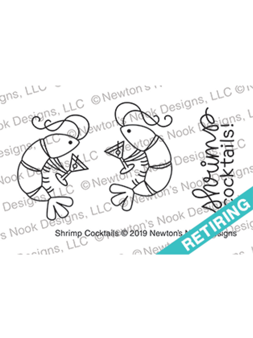Shrimp Cocktails Stamp Set ©2019 Newton's Nook Designs