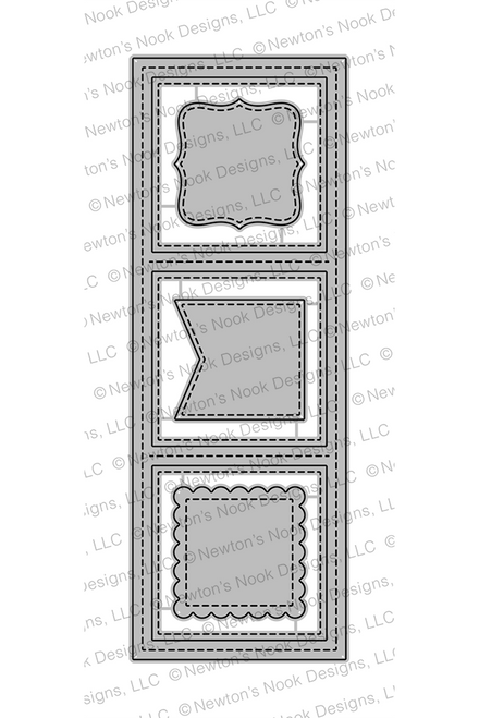 Slimline Frames & Windows Die Set ©2020 Newton's Nook Designs