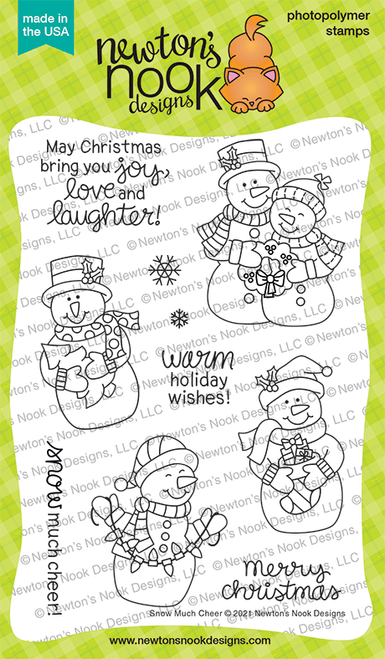 Snow Much Cheer Stamp Set ©2021 Newton's Nook Designs