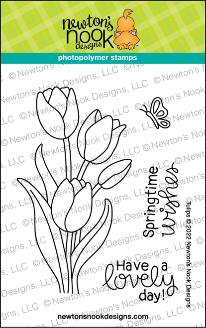 Tulips Stamp Set ©2022 Newton's Nook Designs