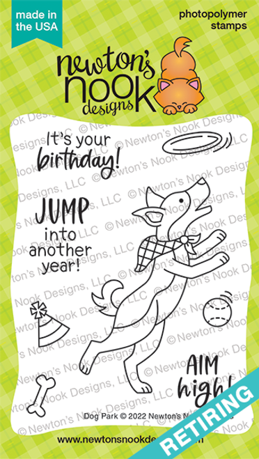 Dog Park Stamp Set ©2022 Newton's Nook Designs