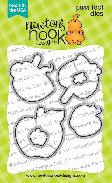 Autumn Apples Die Set ©2023 Newton's Nook Designs
