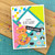 Fractured Card Layout Die Set ©2024 Newton's Nook Designs