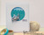 Snappy birthday card | Shark Bites Stamp Set ©2015 Newton's Nook Designs