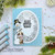 Snowflake Oval Stamp Set ©2022 Newton's Nook Designs