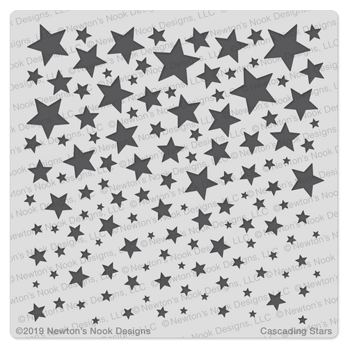 PA Essentials Star Pattern Stencil, 12'' x 12