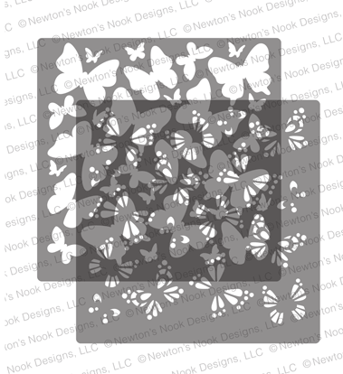 butterfly stencil design