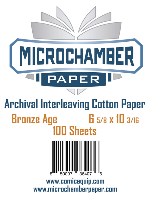 MicroChamber Interleaving Cotton Archival Paper Bronze Size