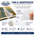 Thin MicroChamber Paper archival interleaving sheets are nearly transparent and approximately 0.10 mm thick, protecting collectibles without adding bulk.