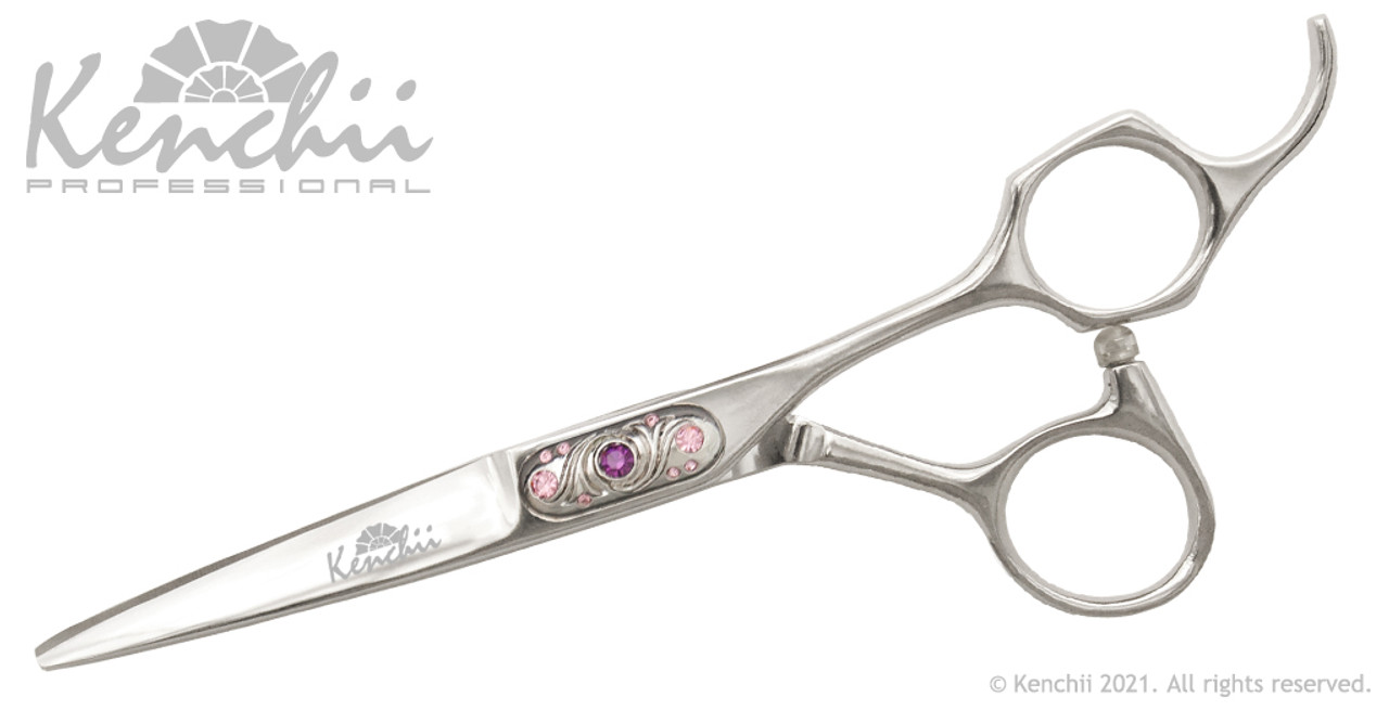 Offset Handle Design Professional Hair Shears