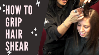 How To Hold Your Hair Shears For Better Cuts How To Hold Your Hair Shears For Better Cuts