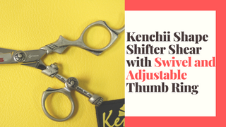Kenchii Shape Shifter Shear with Swivel and Adjustable Thumb Ring