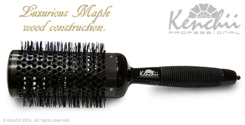 Extra Large Thermal Ceramic Brush with Ionic Anti-static Nylon Bristles