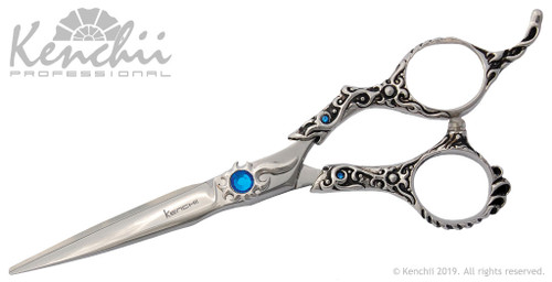Kenchii Evolution™ 6-inch offset handle hair cutting scissor. Scissors for hair cutting