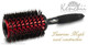Large Vented Ceramic Brush with Nylon and Boar Bristles