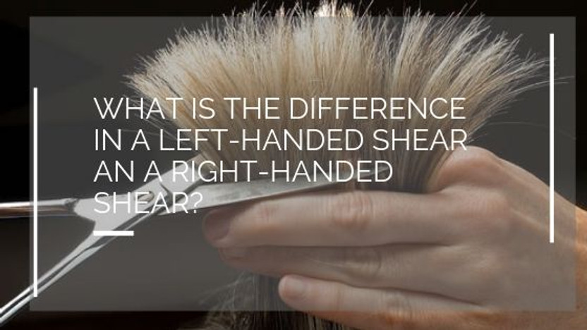 Left-handed vs Right-handed Shears - Button & Snap