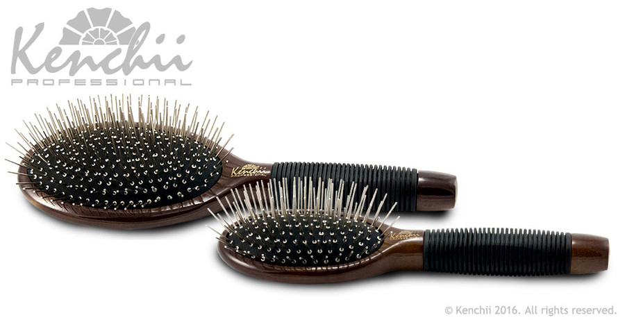 Metal Pin Brush Duo