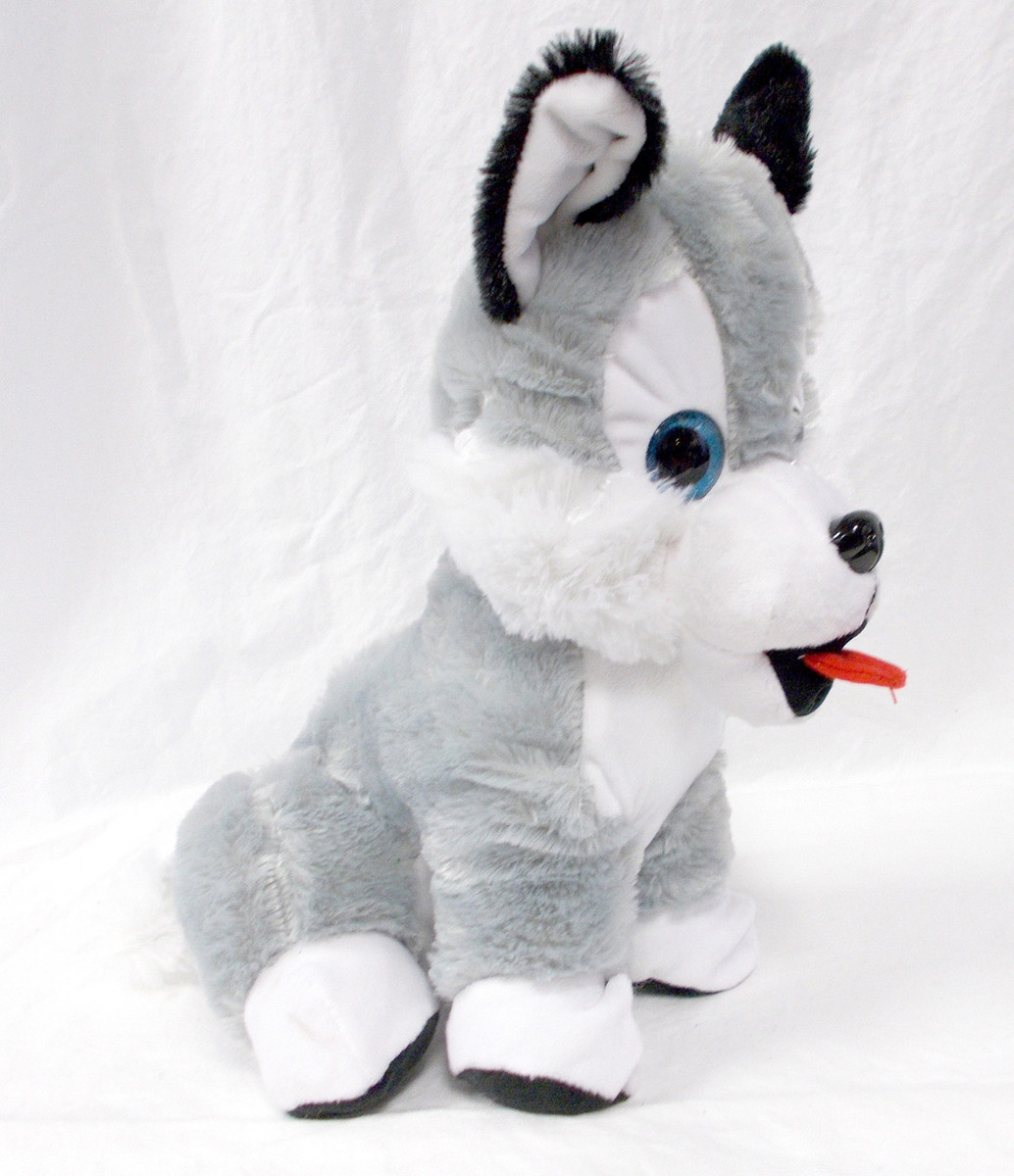 Wholesale Unstuffed Husky Puppy Dog