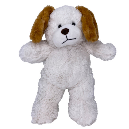 Wholesale Unstuffed White Brown Puppy Dog