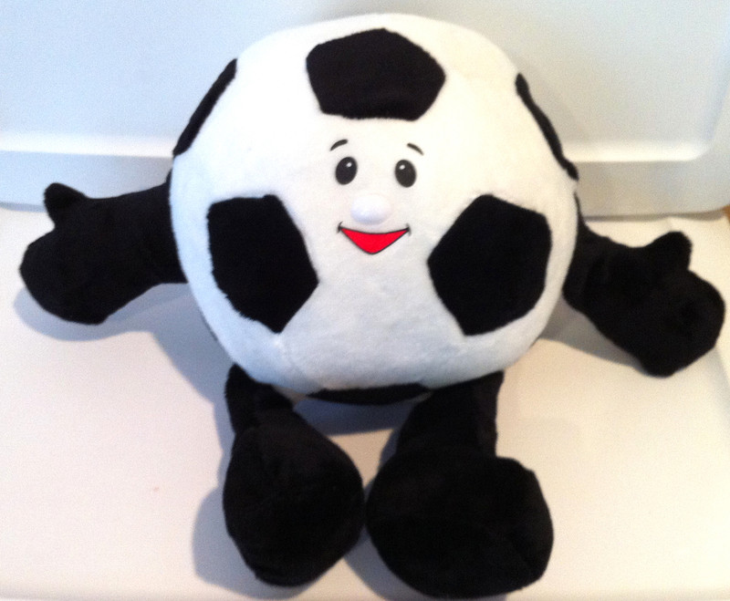 Wholesale Unstuffed Soccer Ball  Embroidered eyes and nose