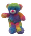 Wholesale Unstuffed Tie Dye/Rainbow Bear 