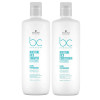 Schwarzkopf Professional BC Clean Performance Moisture Kick Shampoo & Conditioner 1000ml Duo