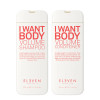 Eleven I Want Body Volume Shampoo & Conditioner 300ml Duo