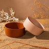 Framar Bamboo Colour Bowl Set Terra Neutrals