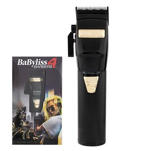 BaBylissPRO BlackFX Lithium Hair Clipper Stay Gold Sofie Pok