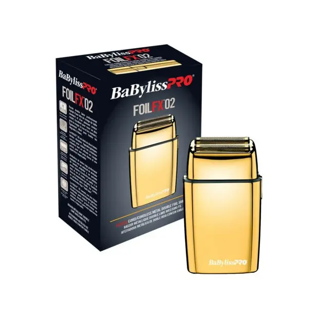 Foil FX02 Babyliss Pro Gold - Belleza