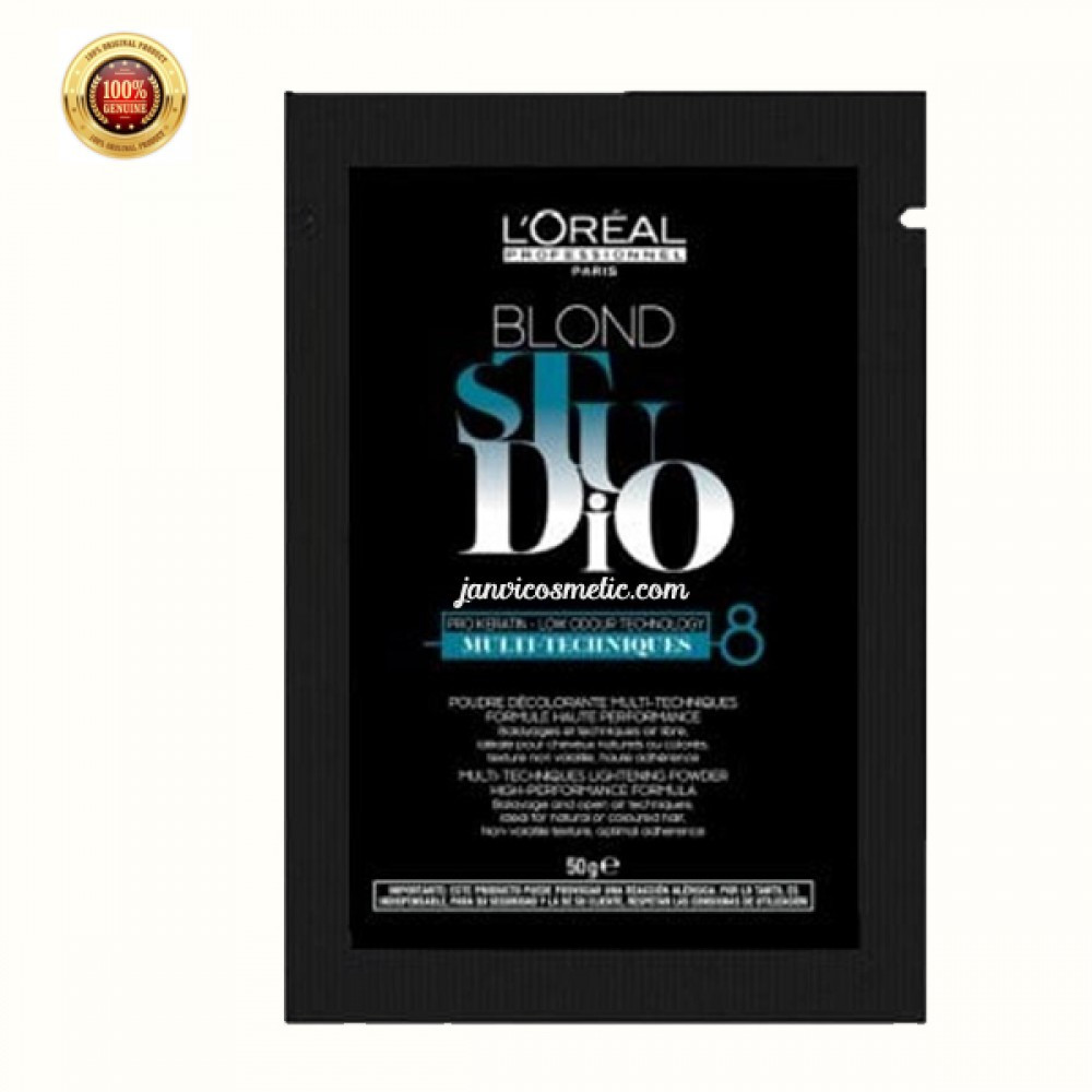 Blond Studio Multi Techniques Powder 9 – 500 G Profi-Aufhellpulver Für Starkes Blondieren