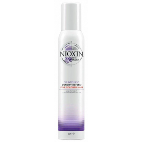 Nioxin 3D Intensive Density Defend Foam/Coloured Hair 200ml