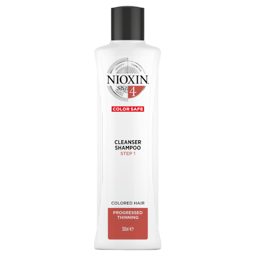 Nioxin 4 Cleanser Shampoo Step 1 Colored Hair Progressed Thinning 300ml