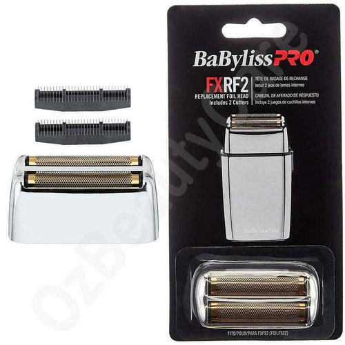 BabylissPro Replacement Foil Head Includes 2 Cutters - Silver