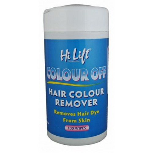 Hi Lift Colour Off Wipes - Tub (100 Wipes per Tub)