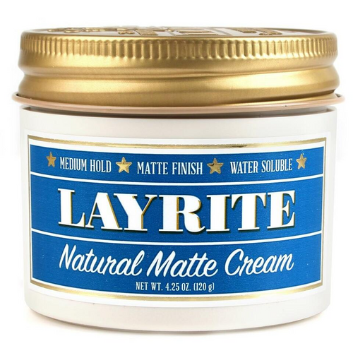 Layrite Natural Matte Cream (Medium Hold - Matte Finish) 120g