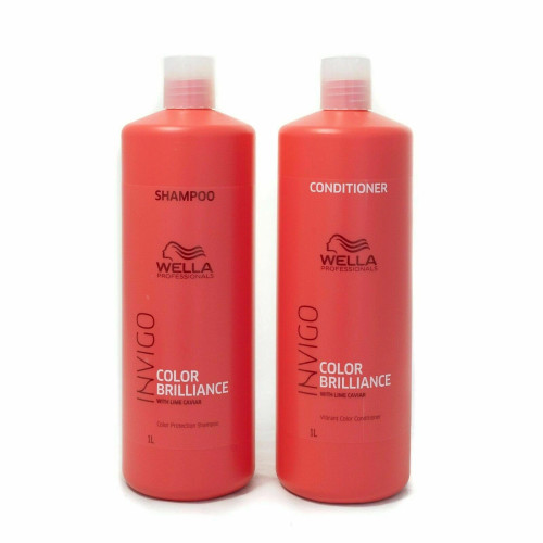 Wella Invigo Color Brilliance Duo Shampoo & Conditioner 1 Litre Duo