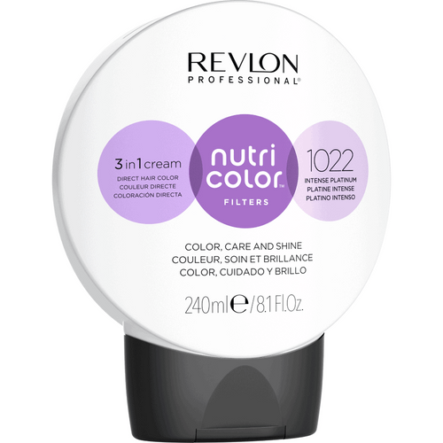 Revlon Professional Nutri Color Cream Filters 1022 Intense Platinum 240ml