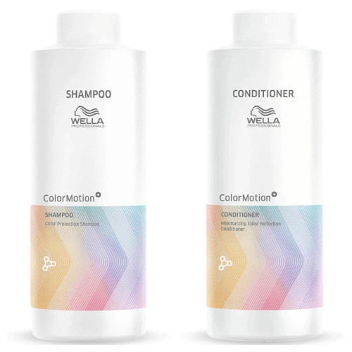 Wella Color Motion Color Protection Shampoo & Conditioner 1 Litre Duo