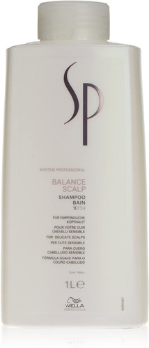Wella SP Balance Scalp Hair Shampoo for Sensitive Scalps, 1L