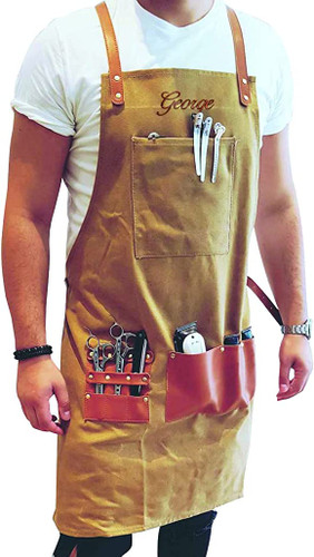 Barber Pro Desert Sand Apron